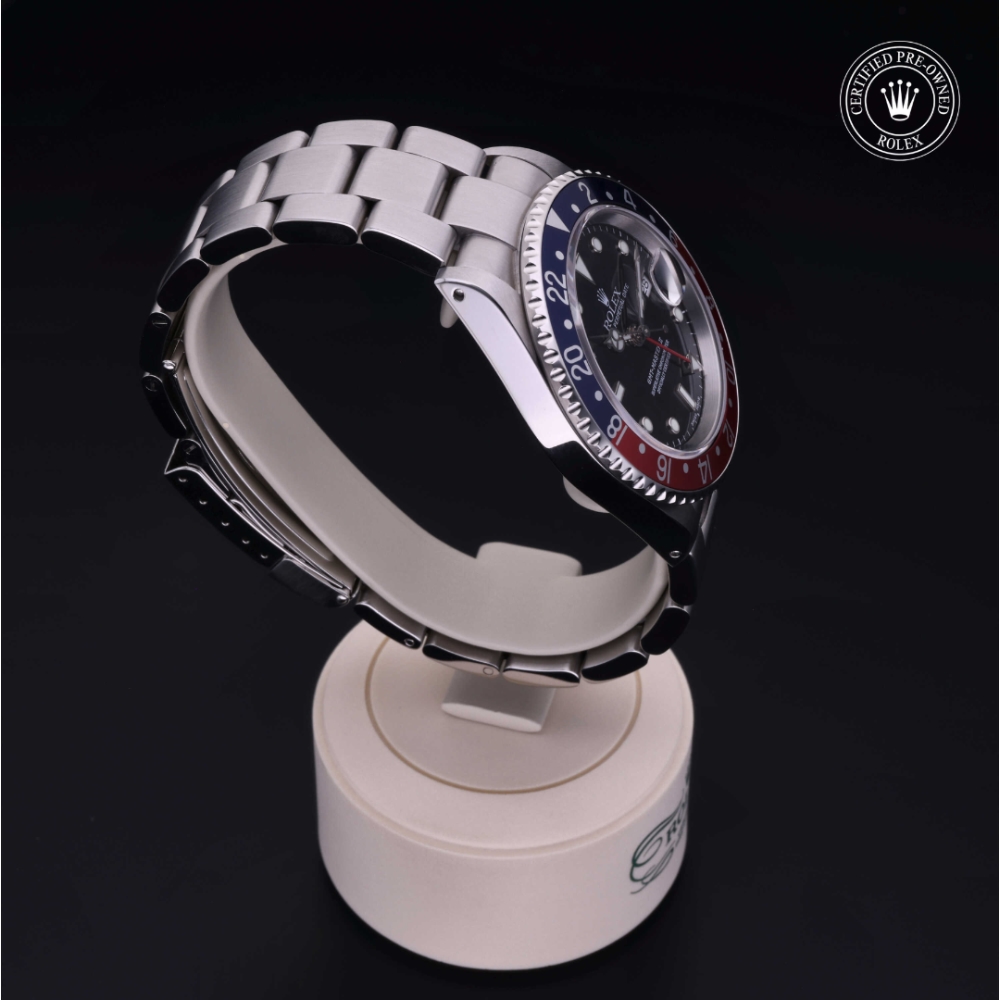 Rolex Certified Pre-Owned  40 in Steel, 16710BLRO | Verga 1947