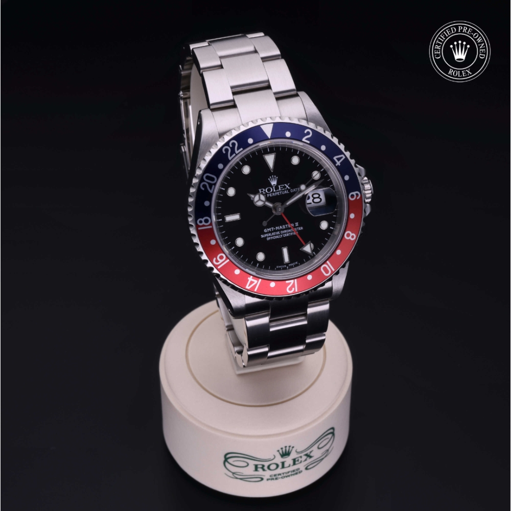 Rolex Certified Pre-Owned  40 in Steel, 16710BLRO | Verga 1947