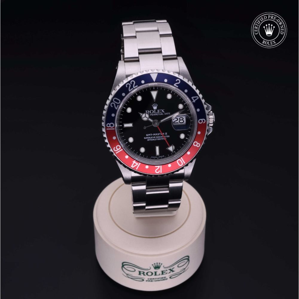 Rolex Certified Pre-Owned  40 in Steel, 16710BLRO | Verga 1947