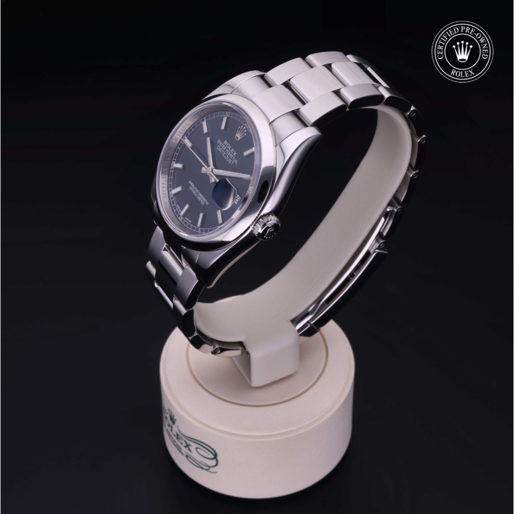 Rolex Certified Pre-Owned  36 in Steel, 116200 | Verga 1947
