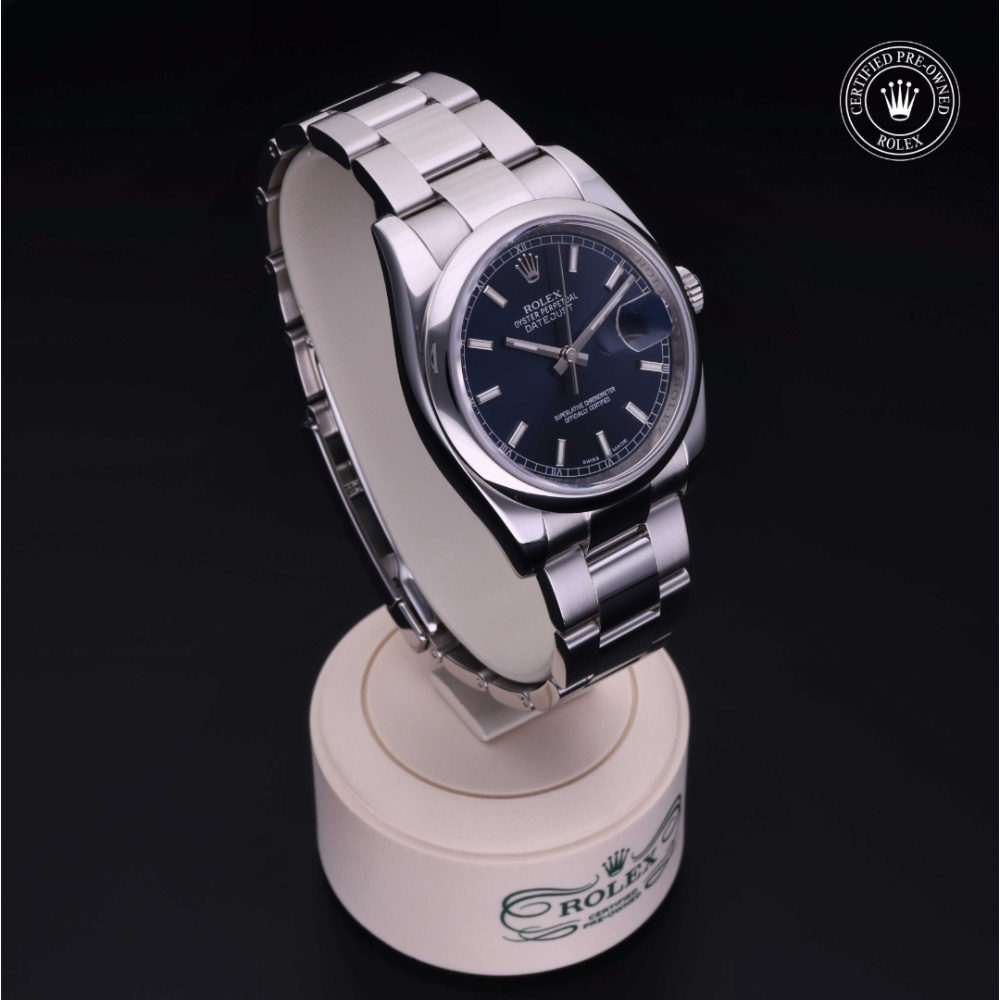 Rolex Certified Pre-Owned  36 in Steel, 116200 | Verga 1947